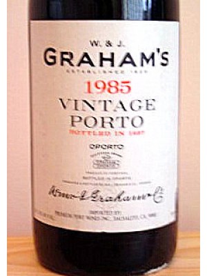 1985, Graham's Vintage Porto  WS=96
